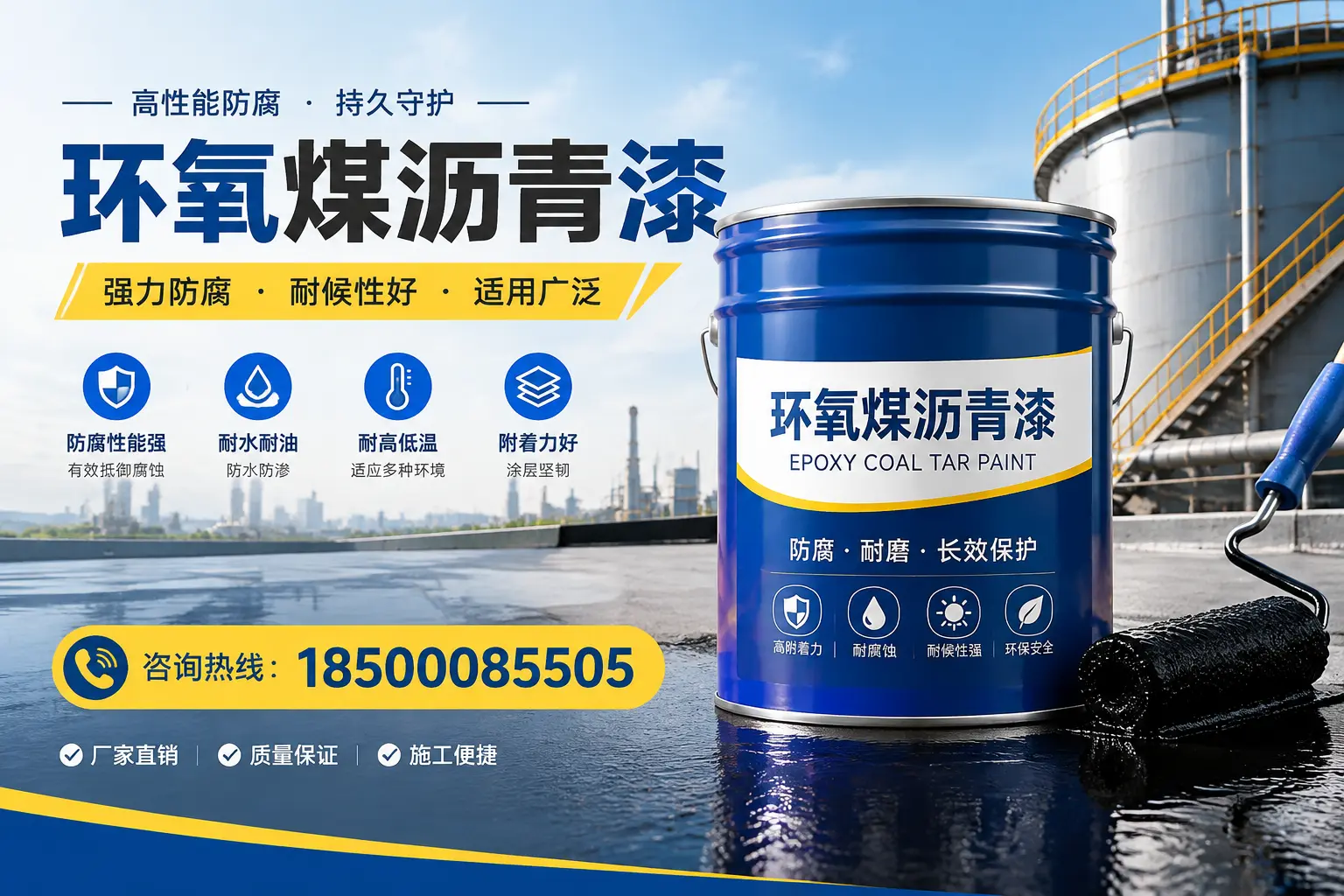 环氧煤沥青漆的储存与运输注意事项,廊坊企业须知